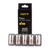 Aspire Triton Ni200 Coil Head 0.15 ohm - 5 pack